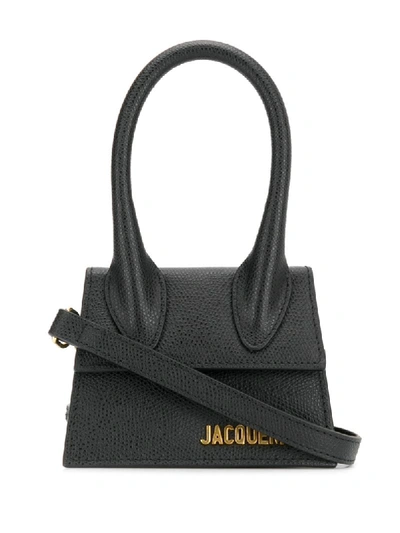 Shop Jacquemus Le Chiquito Microbag In 68990 Black