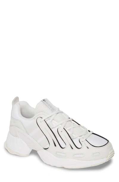 Shop Adidas Originals Eqt Gazelle Sneaker In Crystal White/ Core Black
