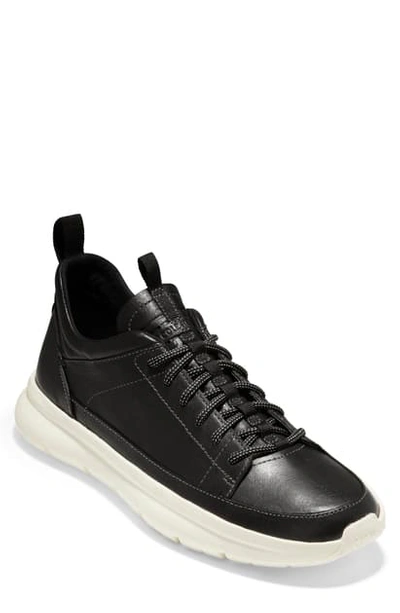 Shop Cole Haan Zerogrand Explore Sneaker In Black/ Limestone