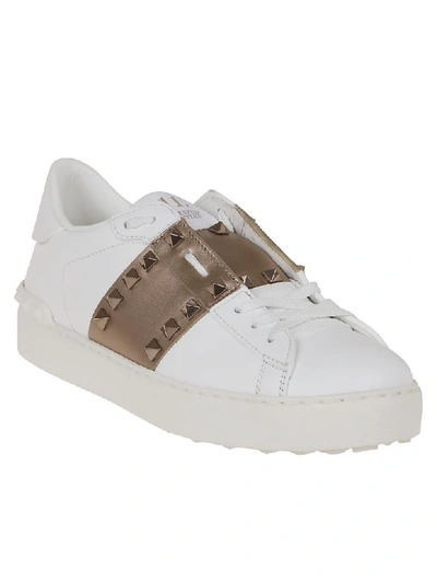 Shop Valentino Sneakers In White/s