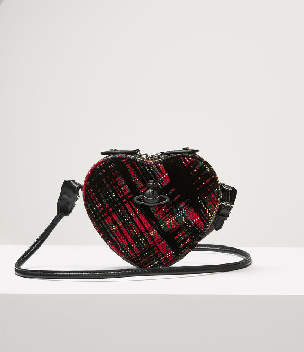 vivienne westwood black heart bag