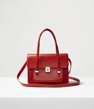 Shop Vivienne Westwood Elizabeth Small Handbag Red