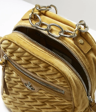 Shop Vivienne Westwood Coventry Backpack Yellow