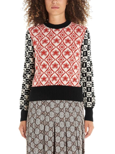 Shop Gucci Multicolor Wool Sweater