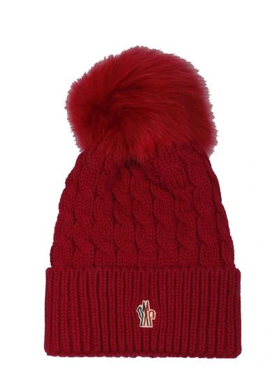Shop Moncler Red Hat