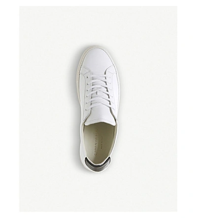 Shop Common Projects Achilles Retro Low-top Leather Trainers In White