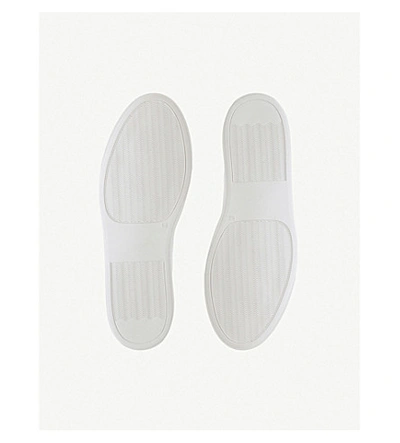 Shop Common Projects Achilles Retro Low-top Leather Trainers In White