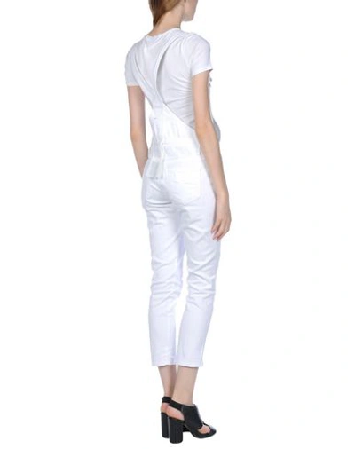 Shop Liu •jo Overalls In White
