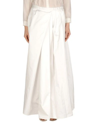 Shop N°21 Maxi Skirts In White