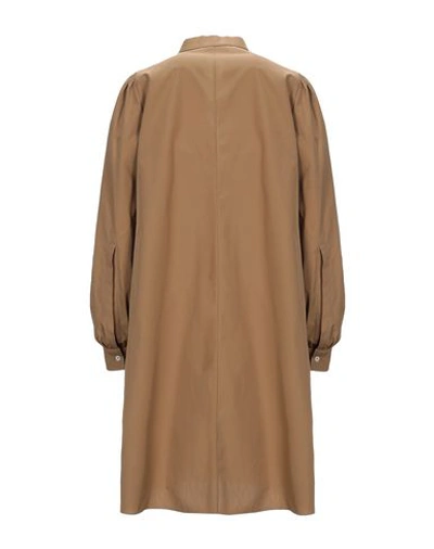 Shop N°21 Shirt Dress In Camel