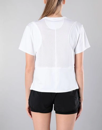 Shop Adidas By Stella Mccartney Run Loose Tee Woman T-shirt White Size S Recycled Polyester, Elastane