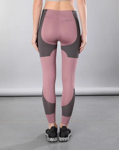 Shop Adidas By Stella Mccartney Leggings In Mauve