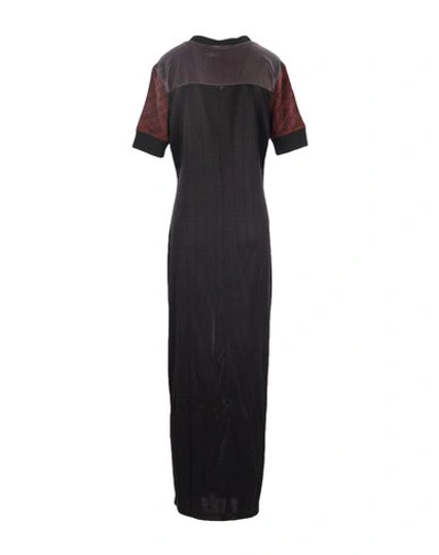 Shop Adidas Originals By Alexander Wang Long Dress In Black