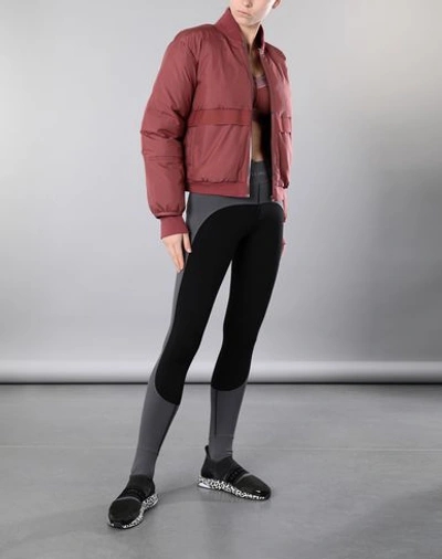 Shop Adidas By Stella Mccartney Jackets In Brick Red