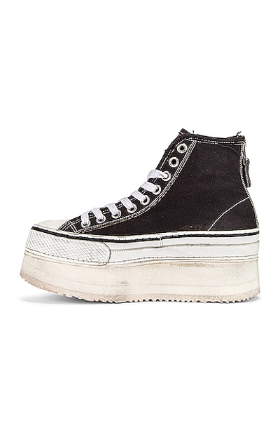 Shop R13 Platform High Top Sneaker In Black