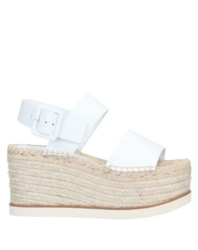 Paloma Barceló Sandals In White