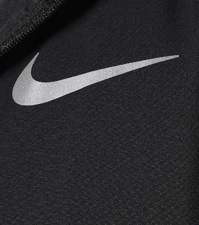 Shop Nike Hooded Running Jacket In Black