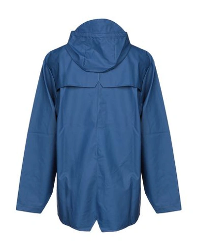 Shop Rains Overcoats In Blue