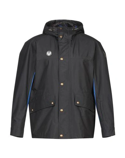 Shop Belstaff Man Jacket Black Size 36 Nylon