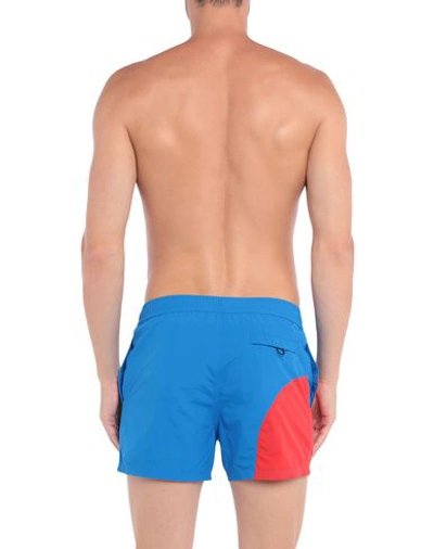 Shop Kenzo Swim Shorts In Bright Blue