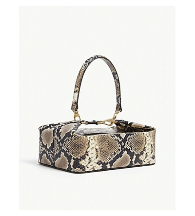 Shop Rejina Pyo Olivia Croc-embossed Bag In Brown Multi