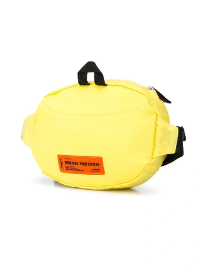 Shop Heron Preston Ctnmb Belt Bag In Yellow