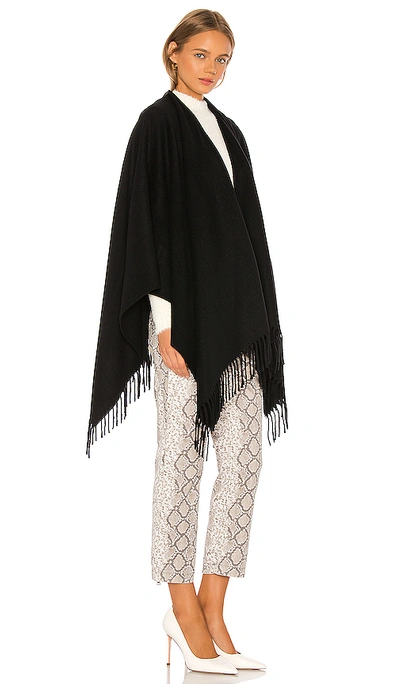 Shop Rag & Bone Cashmere Poncho In Black