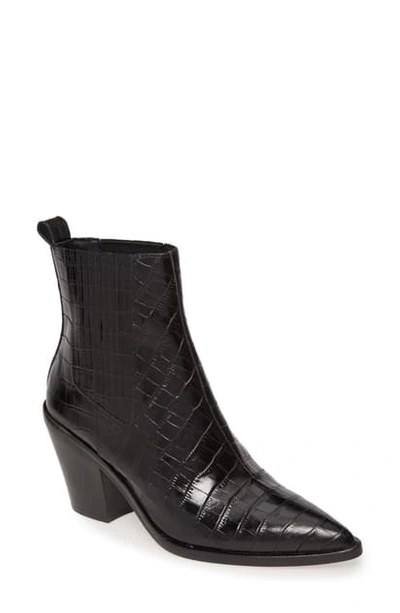 Shop Alice And Olivia Westra Bootie In Black