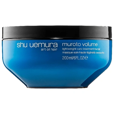 Shop Shu Uemura Muroto Volume Lightweight Care Treatment For Fine Hair 6 oz/ 200 ml