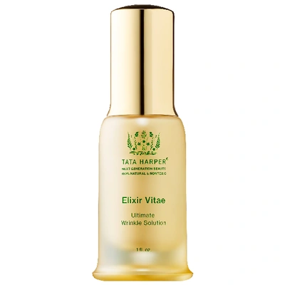 Shop Tata Harper Elixir Vitae Serum Wrinkle Solution 1.0 oz/ 30 ml