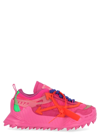 Shop Off-white Odsy-1000 Shoes In Fuchsia