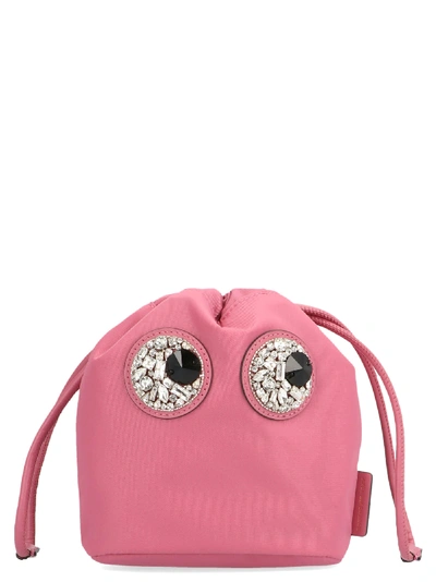 Shop Anya Hindmarch Eyes Bag In Pink