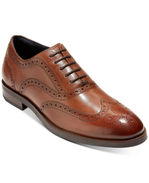 cole haan henry grand short wingtip oxfords