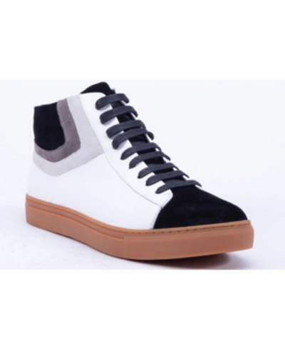 Shop French Connection Men's Grand Hi Top Sneaker Men's Shoes In White