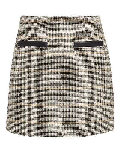 Shop A.l.c Reynolds Checked Mini Skirt In Multi