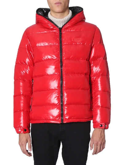 Shop Duvetica Dubhe Down Jacket In Rosso