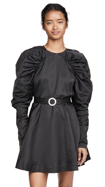 Shop Rotate Birger Christensen Number 26 Dress In Black