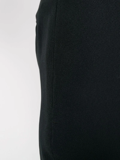 Shop Alexander Mcqueen Flare Leg Trousers In Black