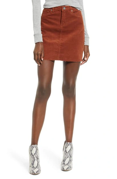 Shop Blanknyc Corduroy A-line Miniskirt In Atlas
