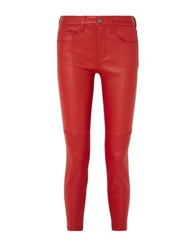 Shop Current Elliott Casual Pants In Red