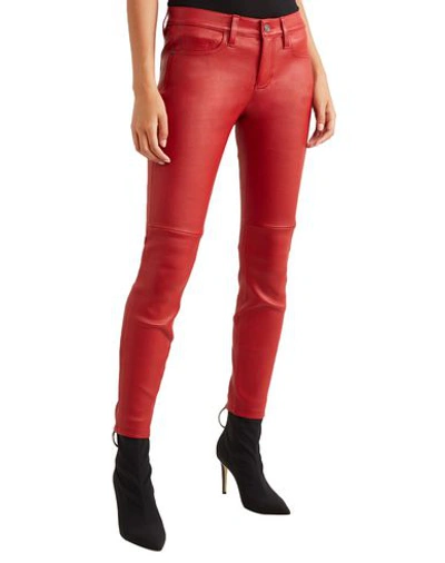 Shop Current Elliott Casual Pants In Red