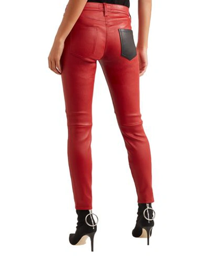 Shop Current Elliott Casual Pants In Red