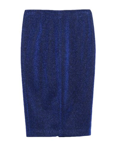 Shop Tela Midi Skirts In Bright Blue