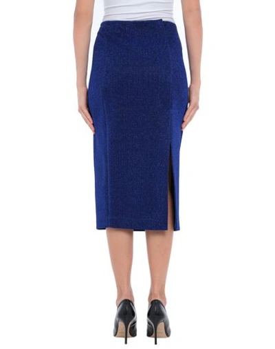 Shop Tela Midi Skirts In Bright Blue