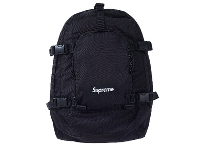 Pre-owned Supreme Backpack (fw19) Black