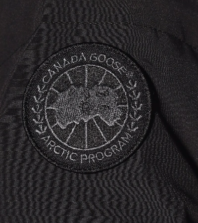 Shop Canada Goose Black Label Kenton Fur-trimmed Parka