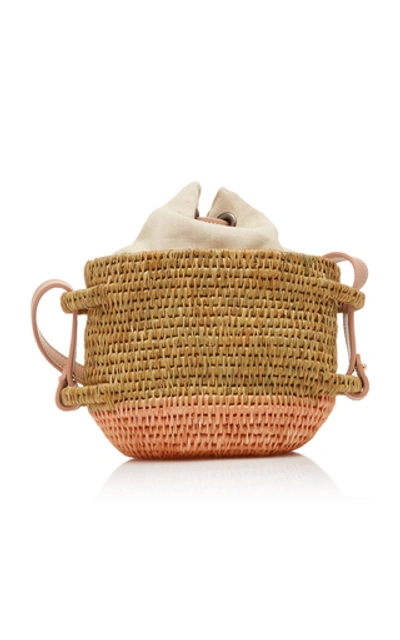 Shop Khokho Thembi Straw Shoulder Bag In Neutral