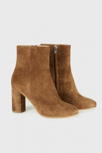 Shop Joie Lara Suede Bootie In Canyon