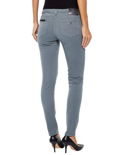 Shop Emporio Armani Pants In Light Grey