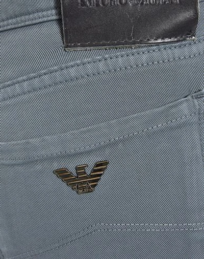 Shop Emporio Armani Pants In Light Grey